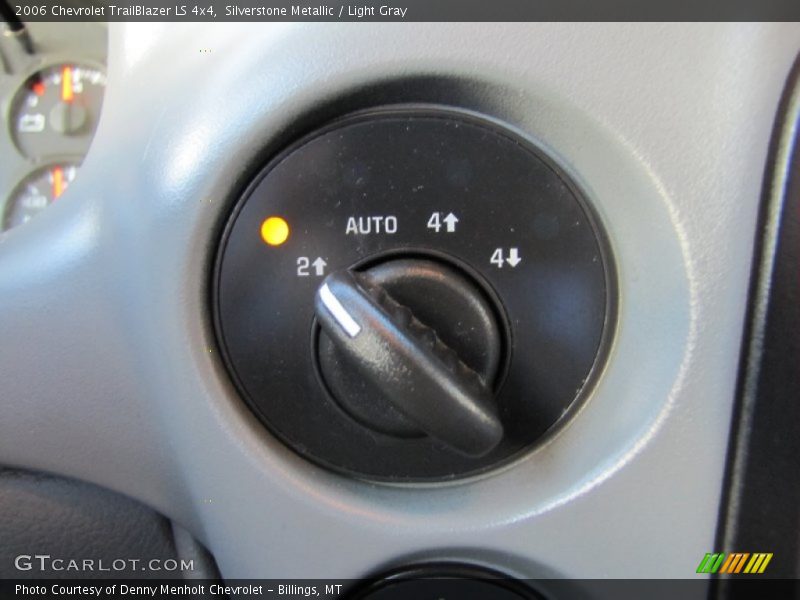 Silverstone Metallic / Light Gray 2006 Chevrolet TrailBlazer LS 4x4