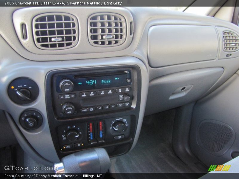 Silverstone Metallic / Light Gray 2006 Chevrolet TrailBlazer LS 4x4