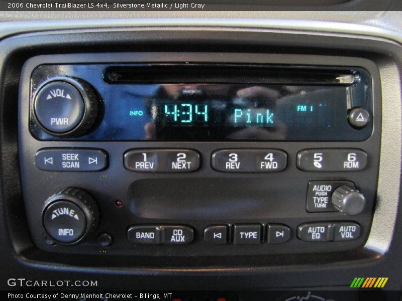 Silverstone Metallic / Light Gray 2006 Chevrolet TrailBlazer LS 4x4