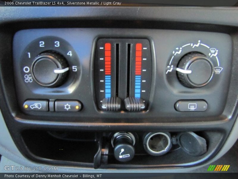 Silverstone Metallic / Light Gray 2006 Chevrolet TrailBlazer LS 4x4