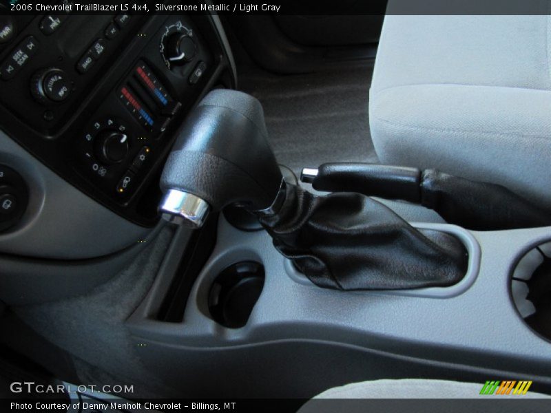 Silverstone Metallic / Light Gray 2006 Chevrolet TrailBlazer LS 4x4