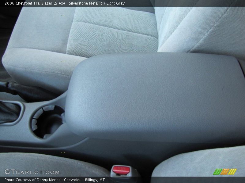 Silverstone Metallic / Light Gray 2006 Chevrolet TrailBlazer LS 4x4