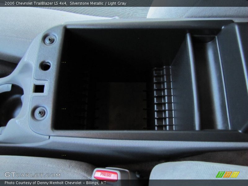 Silverstone Metallic / Light Gray 2006 Chevrolet TrailBlazer LS 4x4