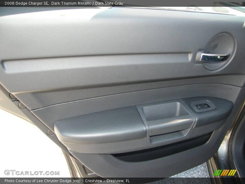 Dark Titanium Metallic / Dark Slate Gray 2008 Dodge Charger SE