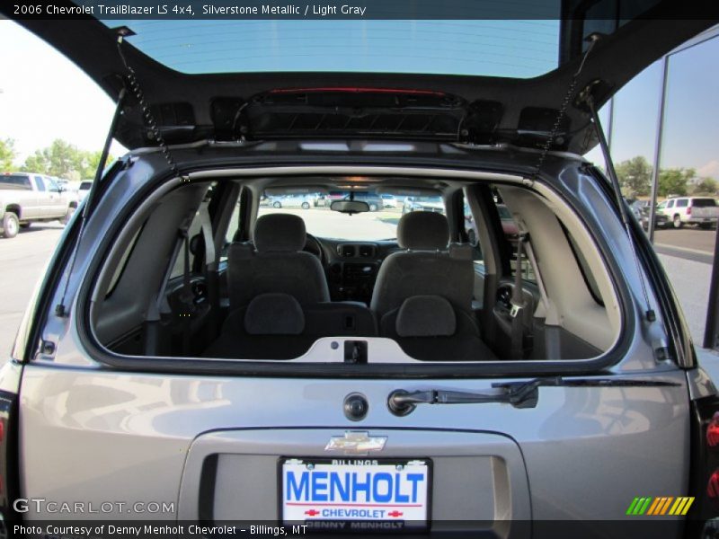 Silverstone Metallic / Light Gray 2006 Chevrolet TrailBlazer LS 4x4