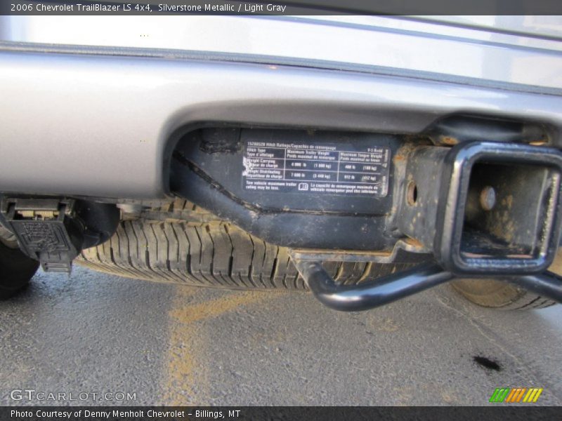 Silverstone Metallic / Light Gray 2006 Chevrolet TrailBlazer LS 4x4