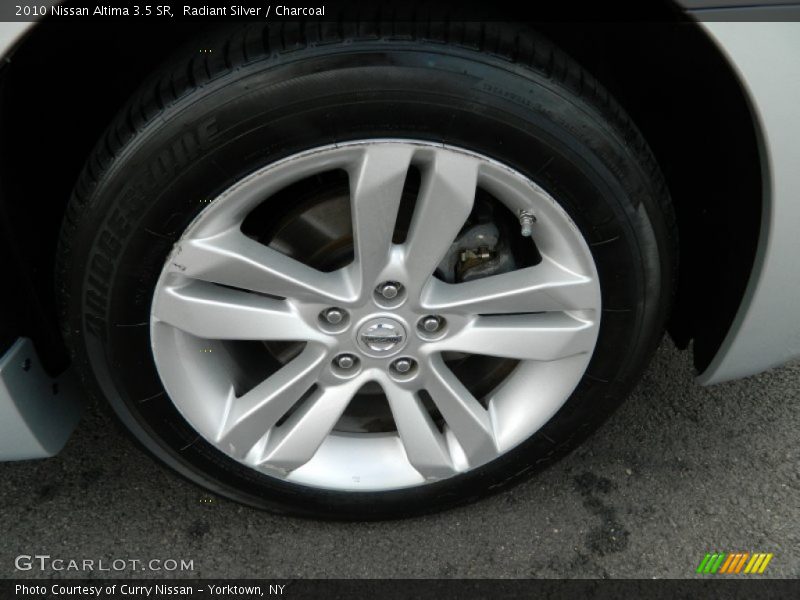 Radiant Silver / Charcoal 2010 Nissan Altima 3.5 SR