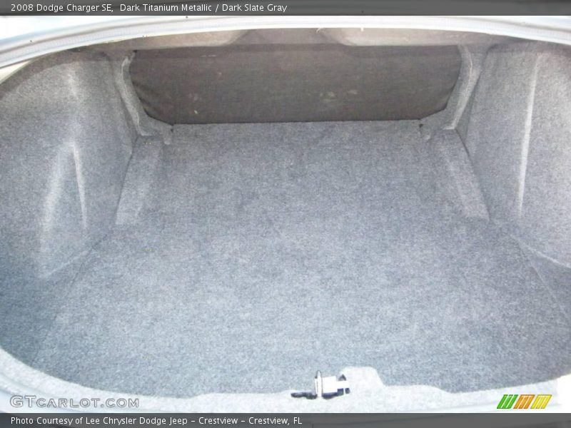 Dark Titanium Metallic / Dark Slate Gray 2008 Dodge Charger SE