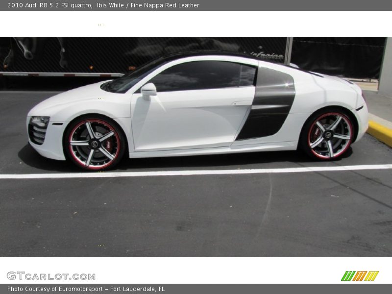 2010 R8 5.2 FSI quattro Ibis White