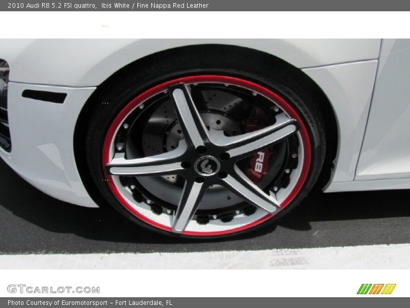 Custom Wheels of 2010 R8 5.2 FSI quattro