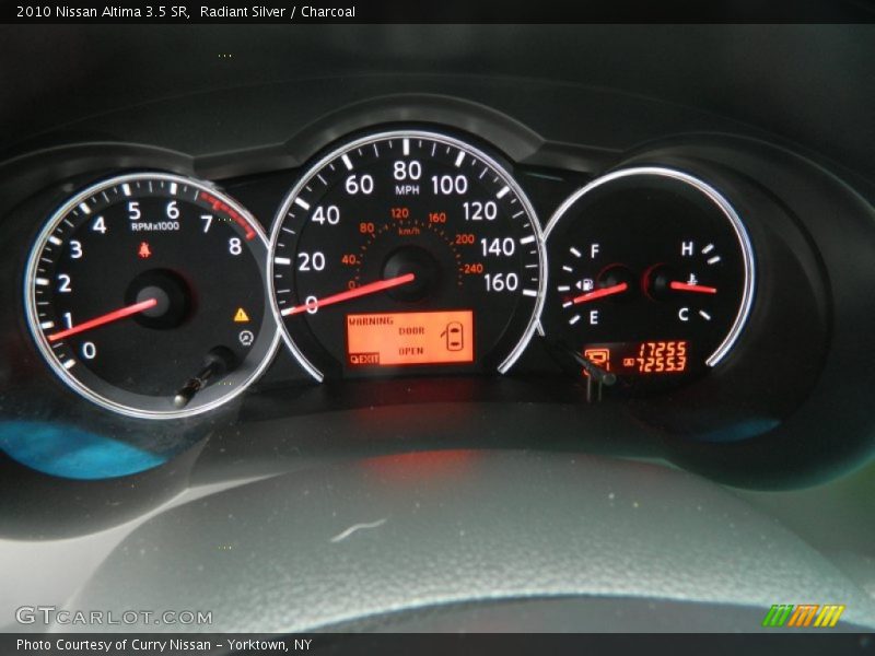  2010 Altima 3.5 SR 3.5 SR Gauges