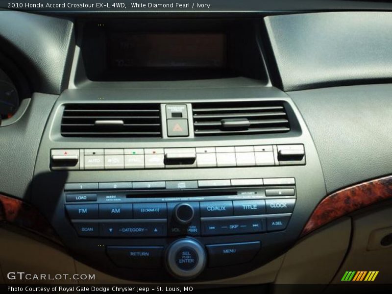Controls of 2010 Accord Crosstour EX-L 4WD