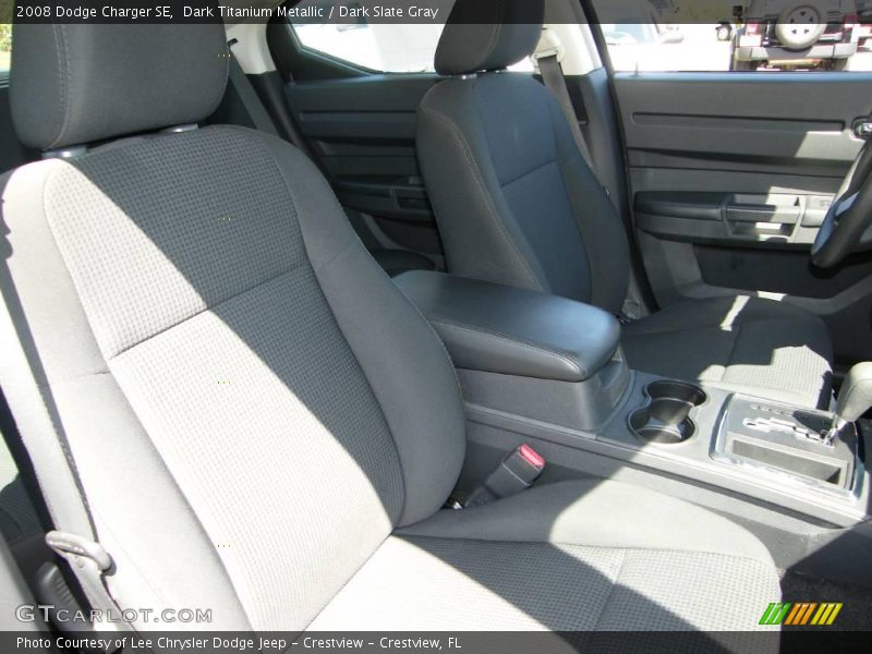 Dark Titanium Metallic / Dark Slate Gray 2008 Dodge Charger SE