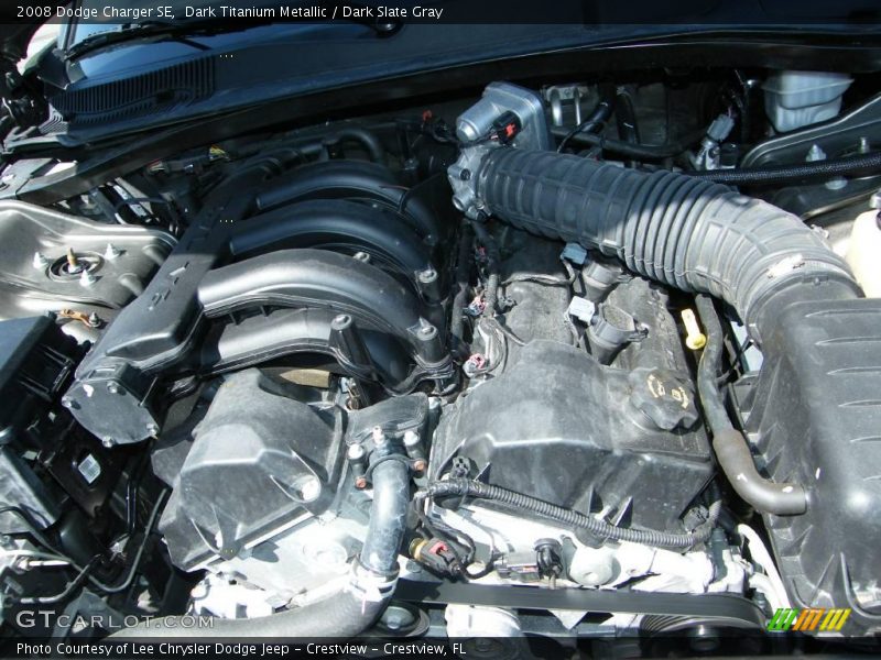 Dark Titanium Metallic / Dark Slate Gray 2008 Dodge Charger SE
