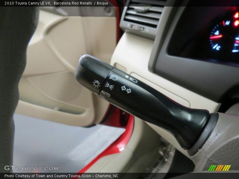 Barcelona Red Metallic / Bisque 2010 Toyota Camry LE V6