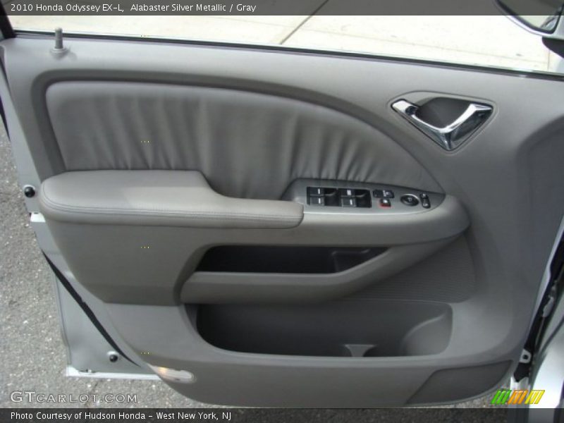 Alabaster Silver Metallic / Gray 2010 Honda Odyssey EX-L