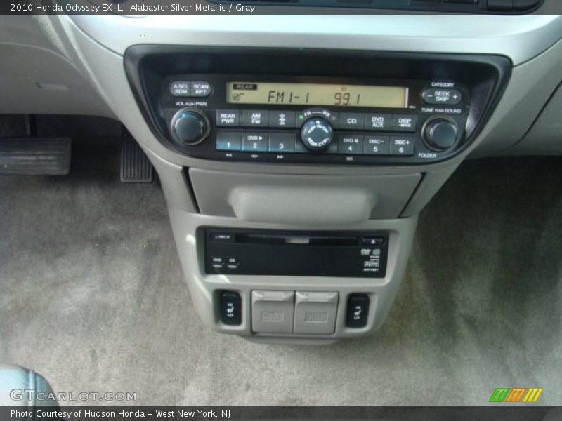 Alabaster Silver Metallic / Gray 2010 Honda Odyssey EX-L