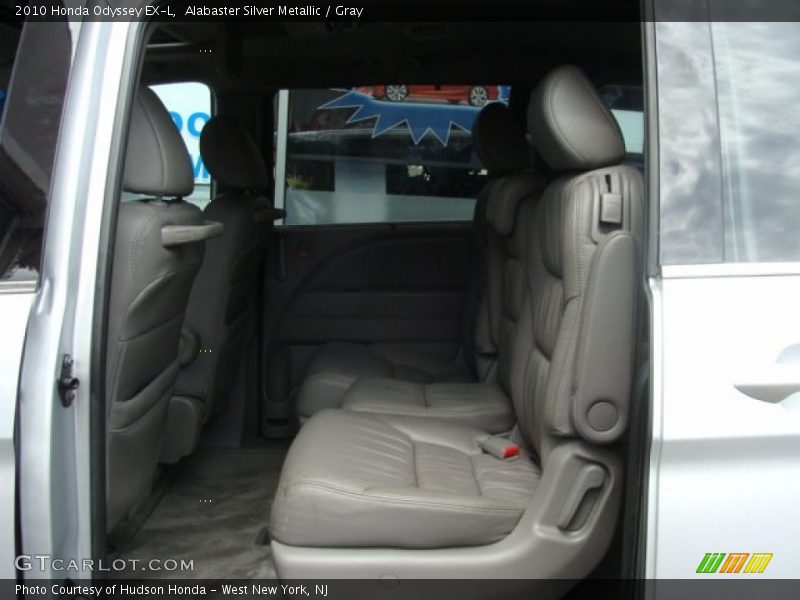 Alabaster Silver Metallic / Gray 2010 Honda Odyssey EX-L