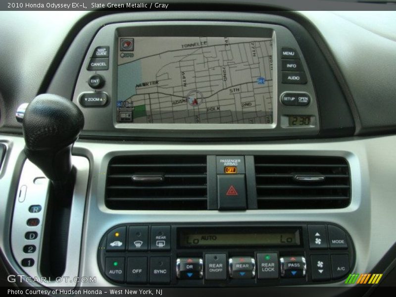 Slate Green Metallic / Gray 2010 Honda Odyssey EX-L