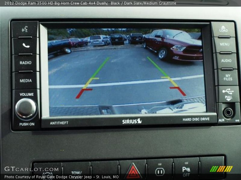 Black / Dark Slate/Medium Graystone 2012 Dodge Ram 3500 HD Big Horn Crew Cab 4x4 Dually