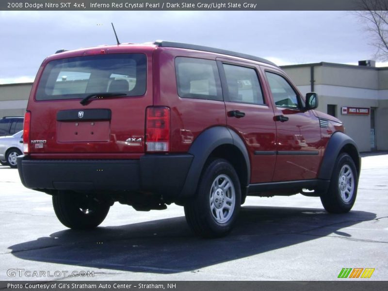 Inferno Red Crystal Pearl / Dark Slate Gray/Light Slate Gray 2008 Dodge Nitro SXT 4x4