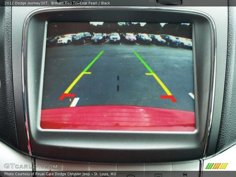 Brilliant Red Tri-Coat Pearl / Black 2012 Dodge Journey SXT