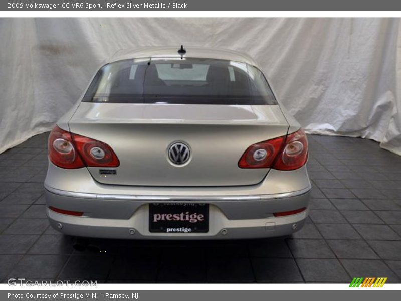 Reflex Silver Metallic / Black 2009 Volkswagen CC VR6 Sport