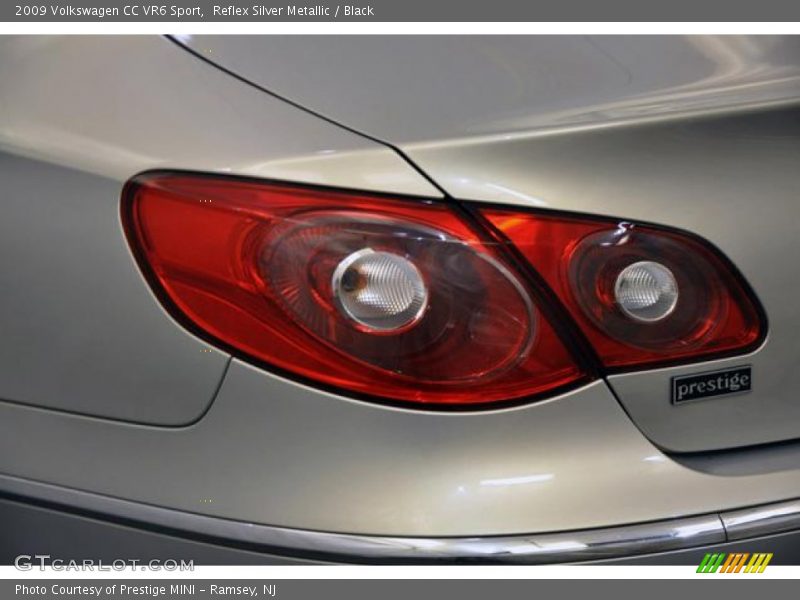 Reflex Silver Metallic / Black 2009 Volkswagen CC VR6 Sport