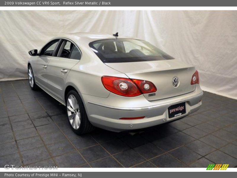 Reflex Silver Metallic / Black 2009 Volkswagen CC VR6 Sport