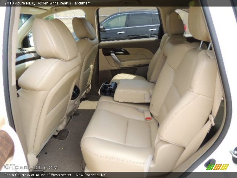 Rear Seat of 2010 MDX 