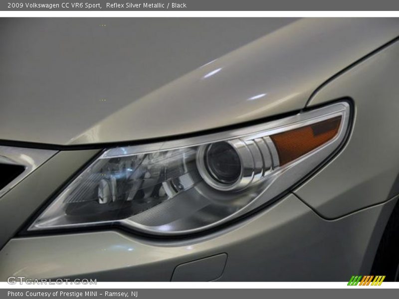Reflex Silver Metallic / Black 2009 Volkswagen CC VR6 Sport
