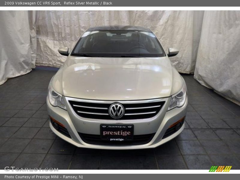 Reflex Silver Metallic / Black 2009 Volkswagen CC VR6 Sport