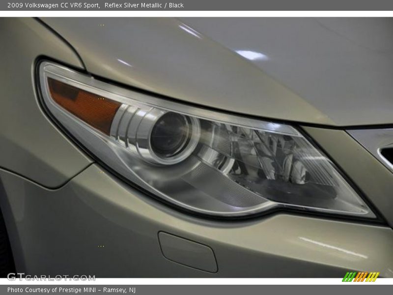 Reflex Silver Metallic / Black 2009 Volkswagen CC VR6 Sport