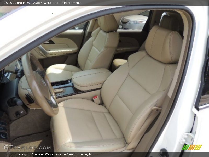 Front Seat of 2010 MDX 