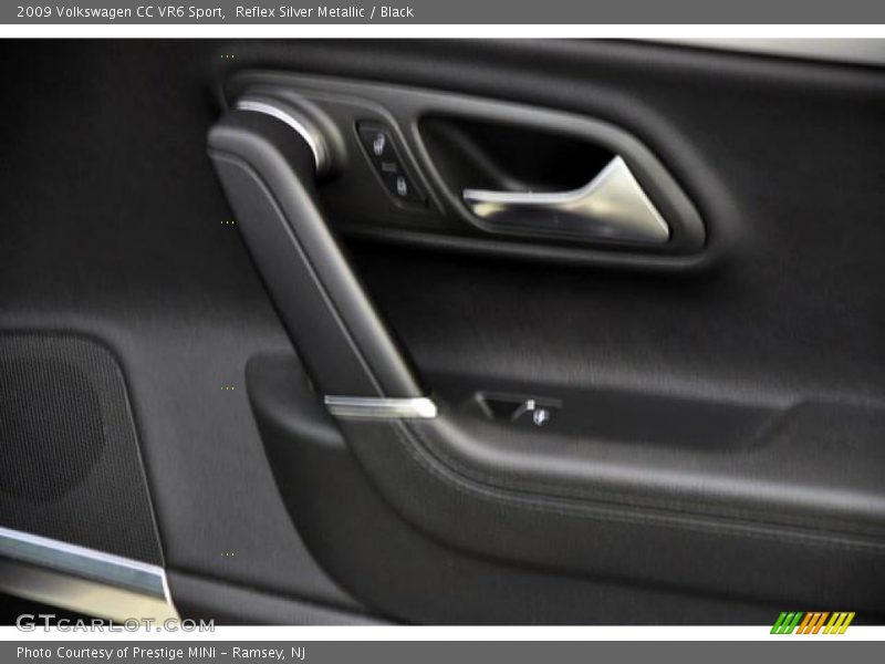 Reflex Silver Metallic / Black 2009 Volkswagen CC VR6 Sport