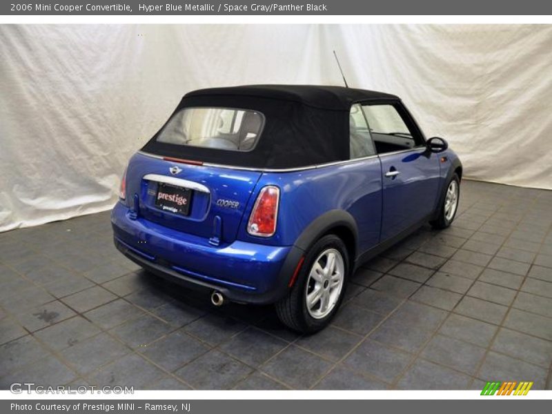 Hyper Blue Metallic / Space Gray/Panther Black 2006 Mini Cooper Convertible