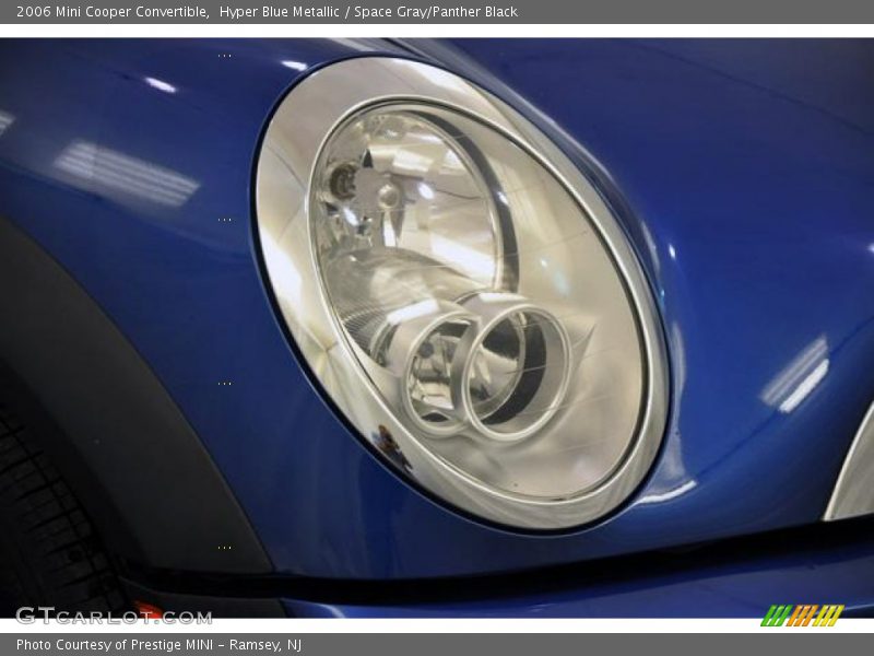 Hyper Blue Metallic / Space Gray/Panther Black 2006 Mini Cooper Convertible