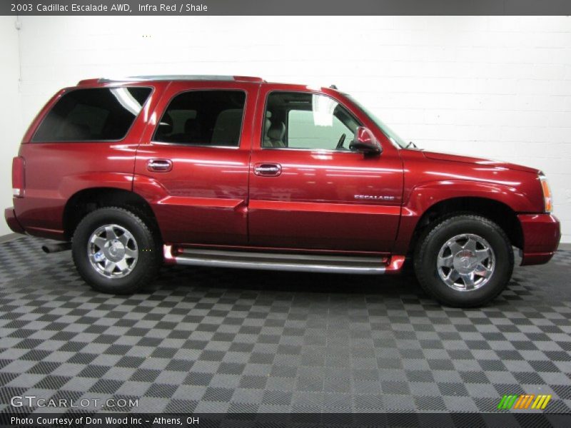 Infra Red / Shale 2003 Cadillac Escalade AWD