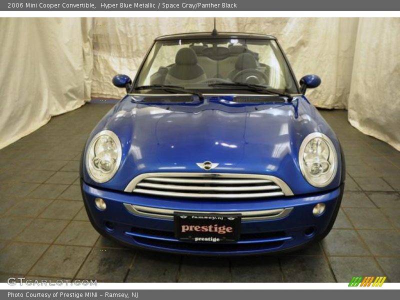Hyper Blue Metallic / Space Gray/Panther Black 2006 Mini Cooper Convertible