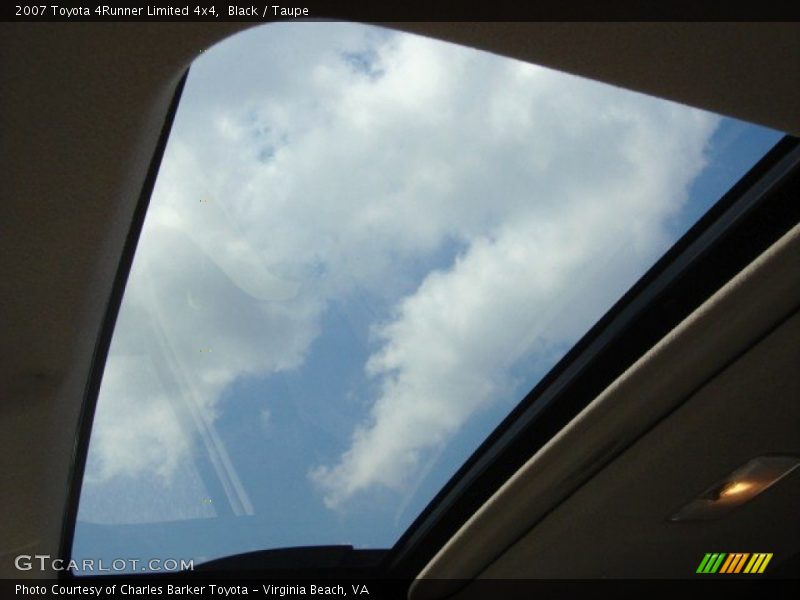 Black / Taupe 2007 Toyota 4Runner Limited 4x4