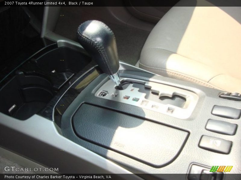 Black / Taupe 2007 Toyota 4Runner Limited 4x4