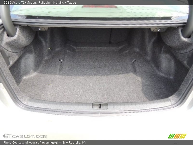 Palladium Metallic / Taupe 2010 Acura TSX Sedan