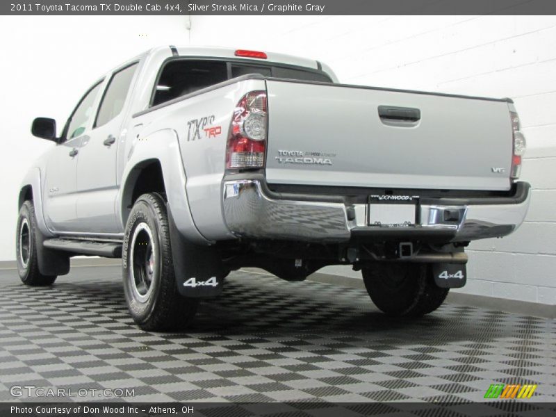 Silver Streak Mica / Graphite Gray 2011 Toyota Tacoma TX Double Cab 4x4