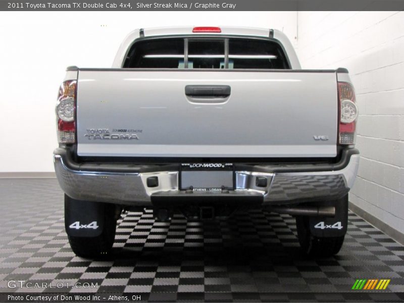 Silver Streak Mica / Graphite Gray 2011 Toyota Tacoma TX Double Cab 4x4