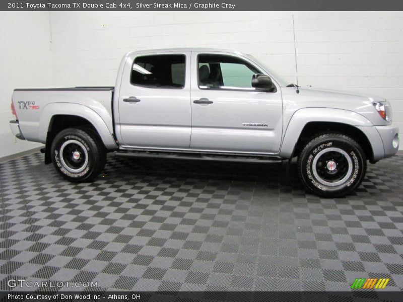  2011 Tacoma TX Double Cab 4x4 Silver Streak Mica