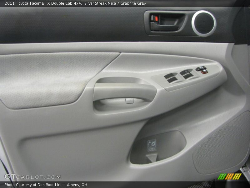 Silver Streak Mica / Graphite Gray 2011 Toyota Tacoma TX Double Cab 4x4
