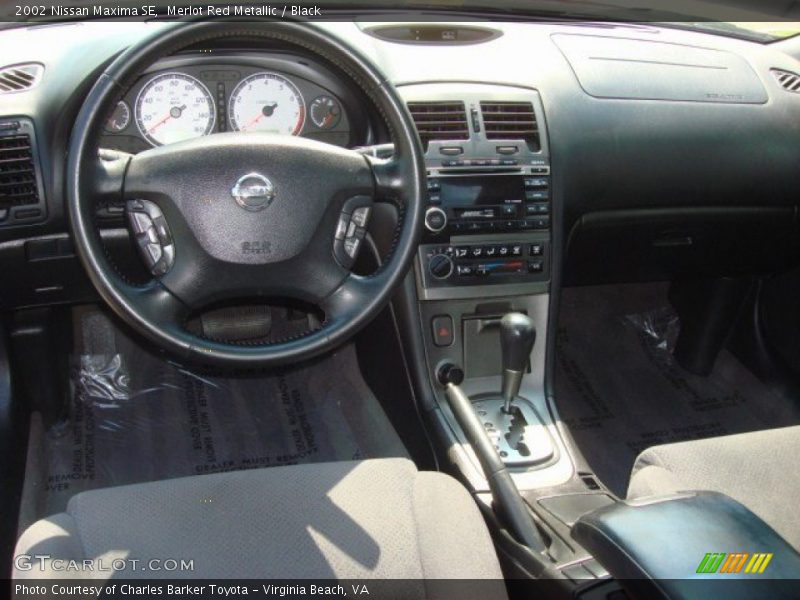 Dashboard of 2002 Maxima SE