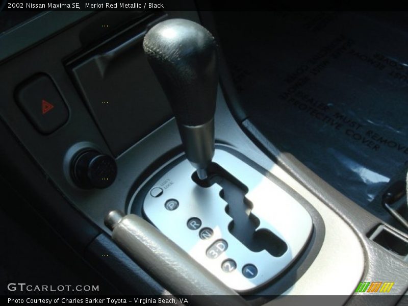  2002 Maxima SE 4 Speed Automatic Shifter
