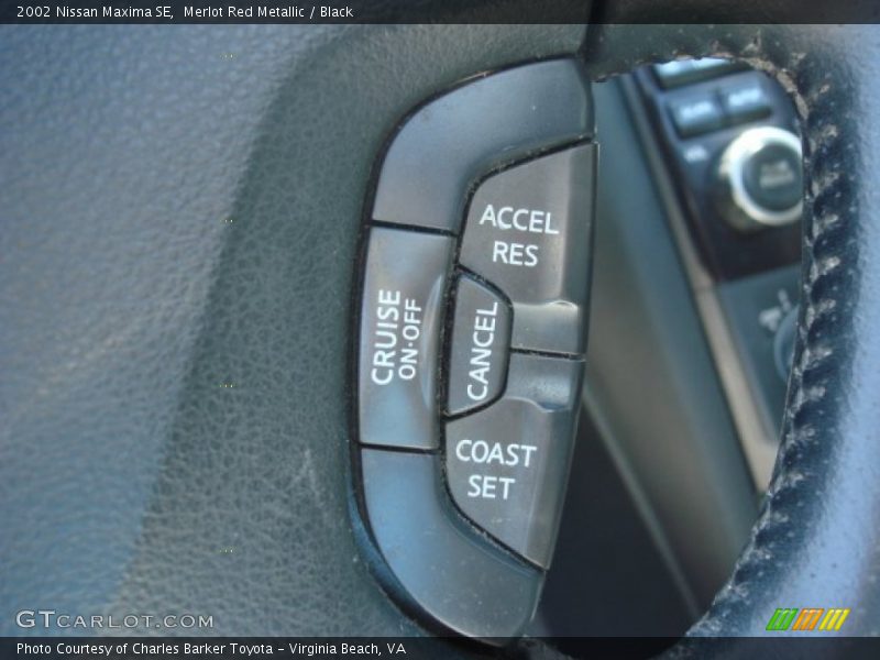 Controls of 2002 Maxima SE