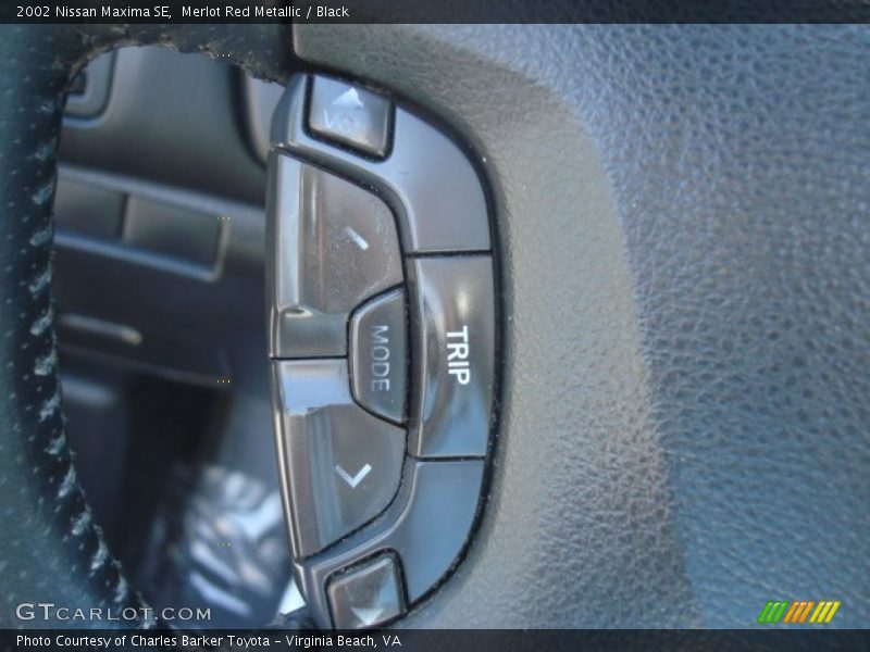Controls of 2002 Maxima SE